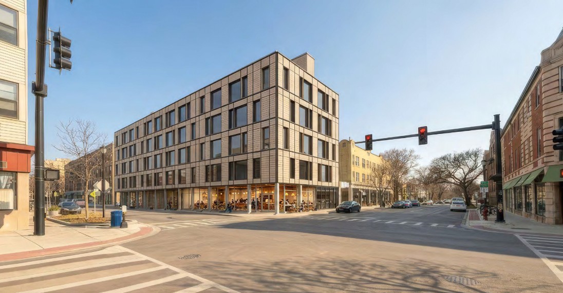Rendering of 801 Main St Building